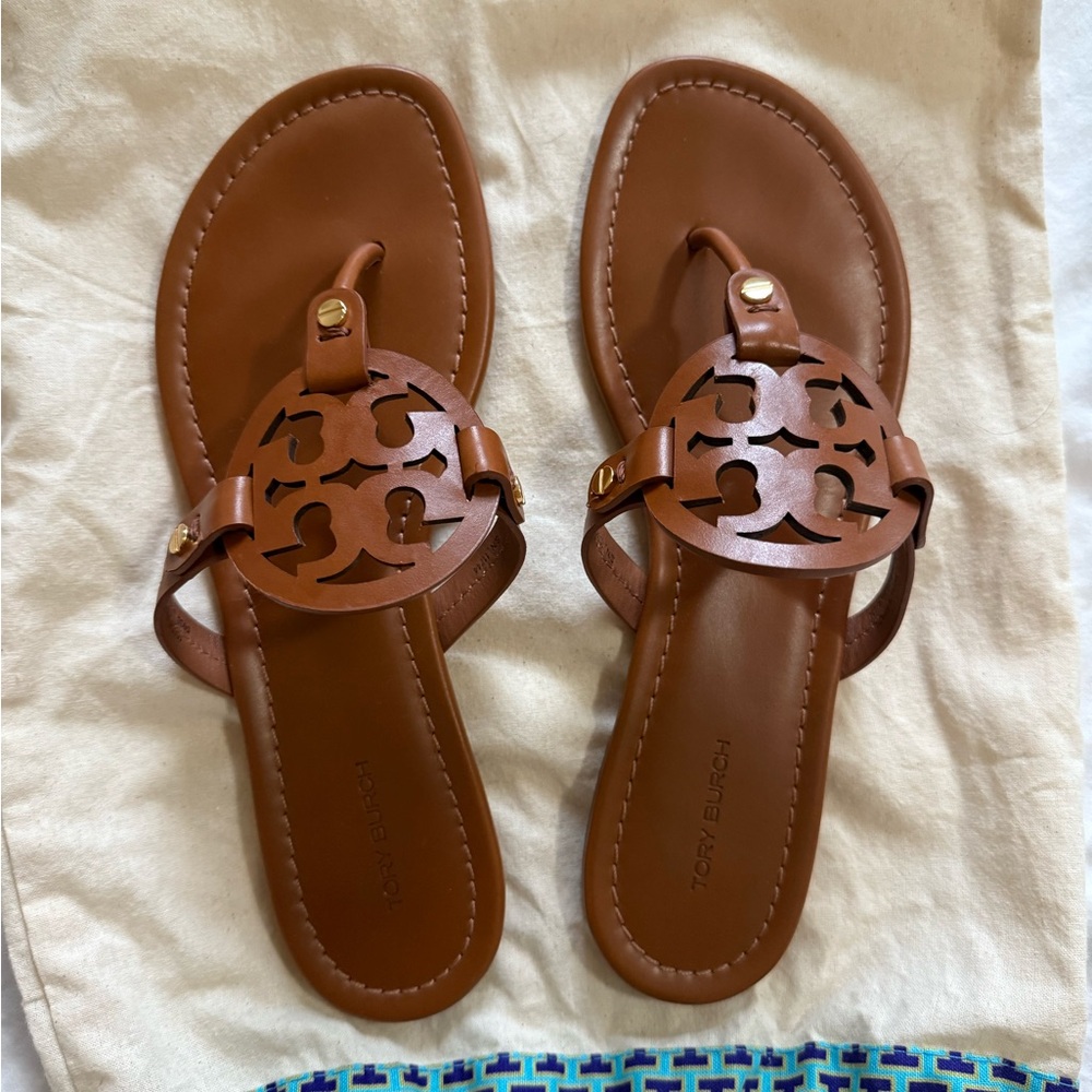Tory Burch Miller Brown Sandals